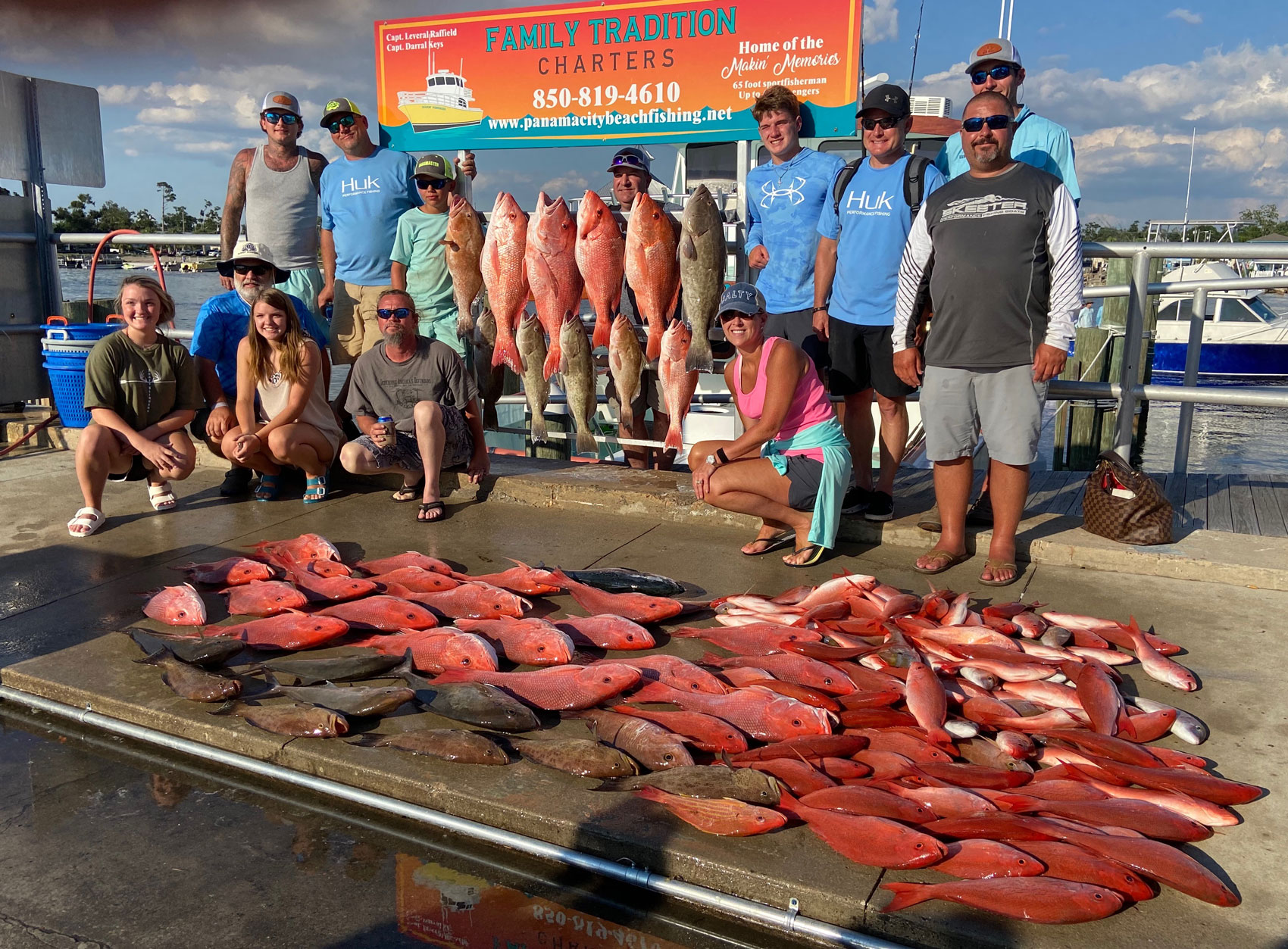 Panama City Beach Red Fish - Charter Fishing
